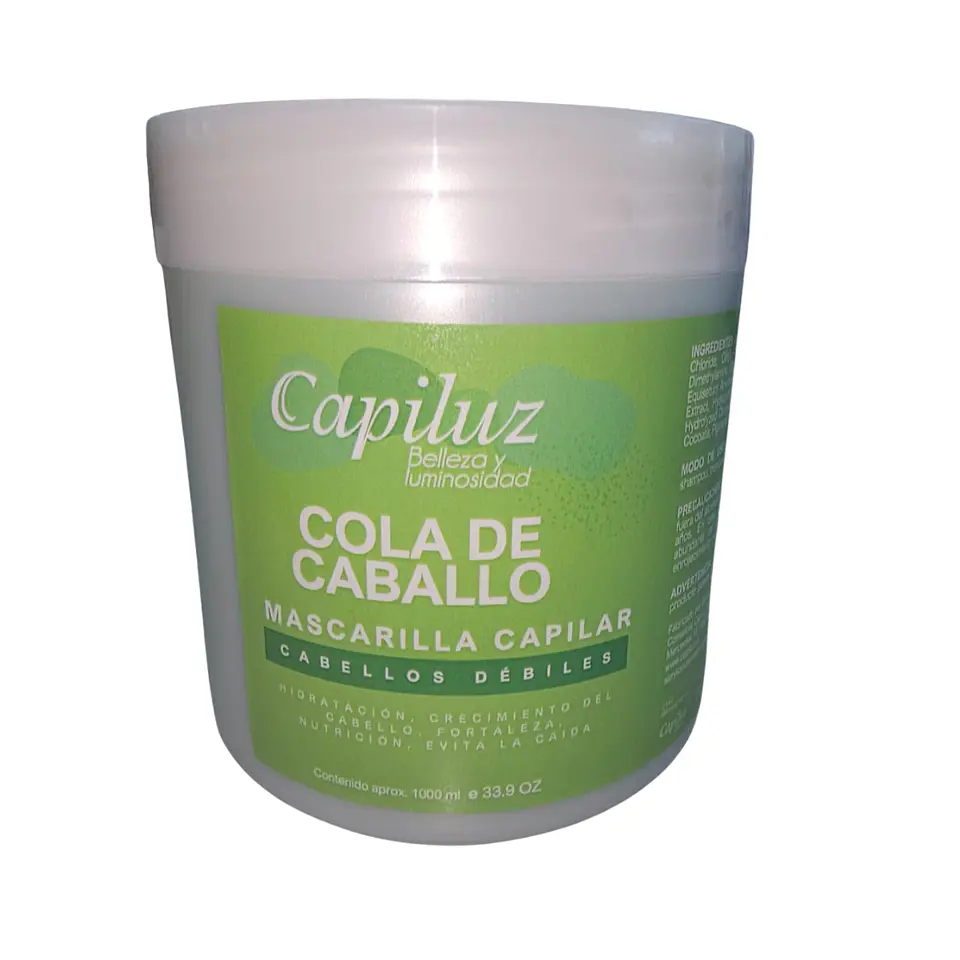 Mascarilla Capilar para Cabello Debiles de Cola de Caballo 1k 1