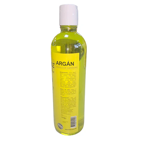 Shampoo Para Cabellos Dañados de Argan 500ml 