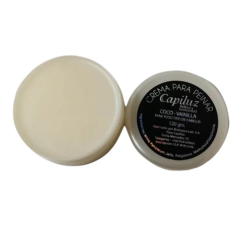 Cera Crema para peinar Coco-Vainilla