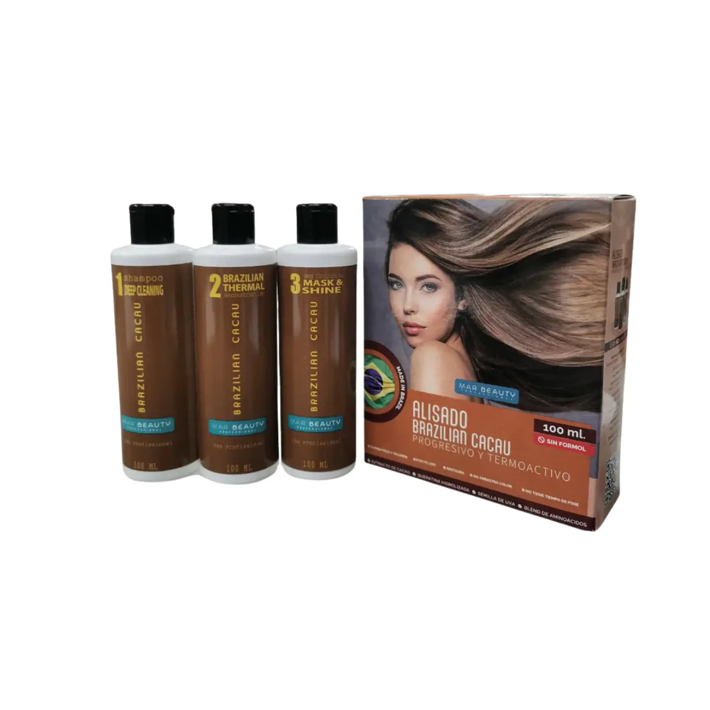 Alisado  Brazilian Cacau 100 ml 1