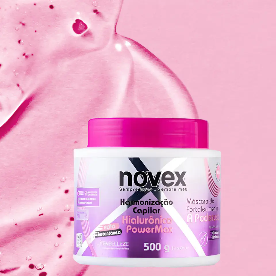 Máscara fortalecedora Hyaluronic PowerMax 500g 3