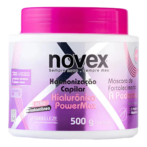 Máscara fortalecedora Hyaluronic PowerMax 500g
