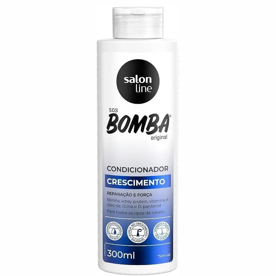 Pack shampoo + Acondicionador S.O.S Bomba Original Crecimiento 3