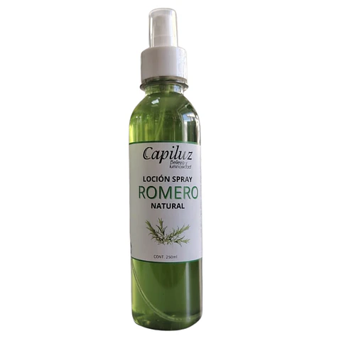 Locion en Spray Natural Romero Previene la Caida del cabello