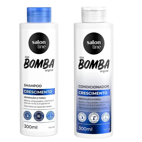 Kit para el crecimiento del Cabello original SOS Bomba 