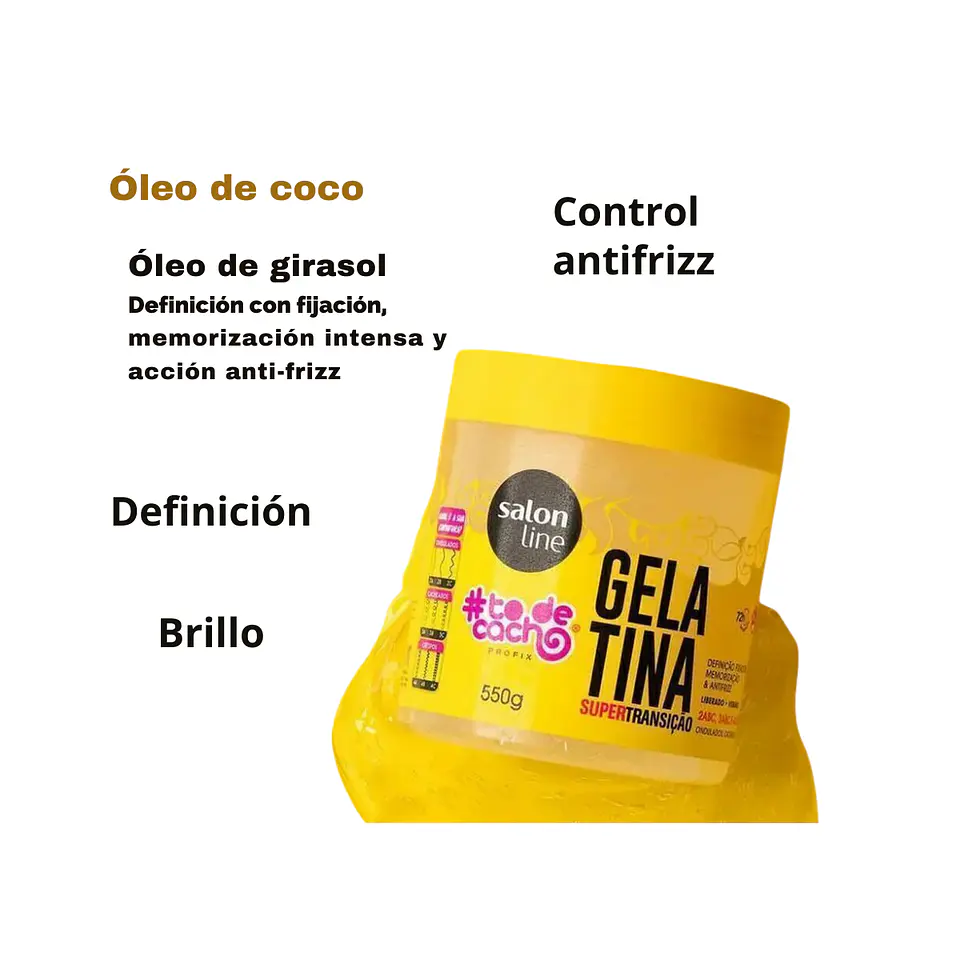 Gelatina Super Transicion Todecacho 550gr 4