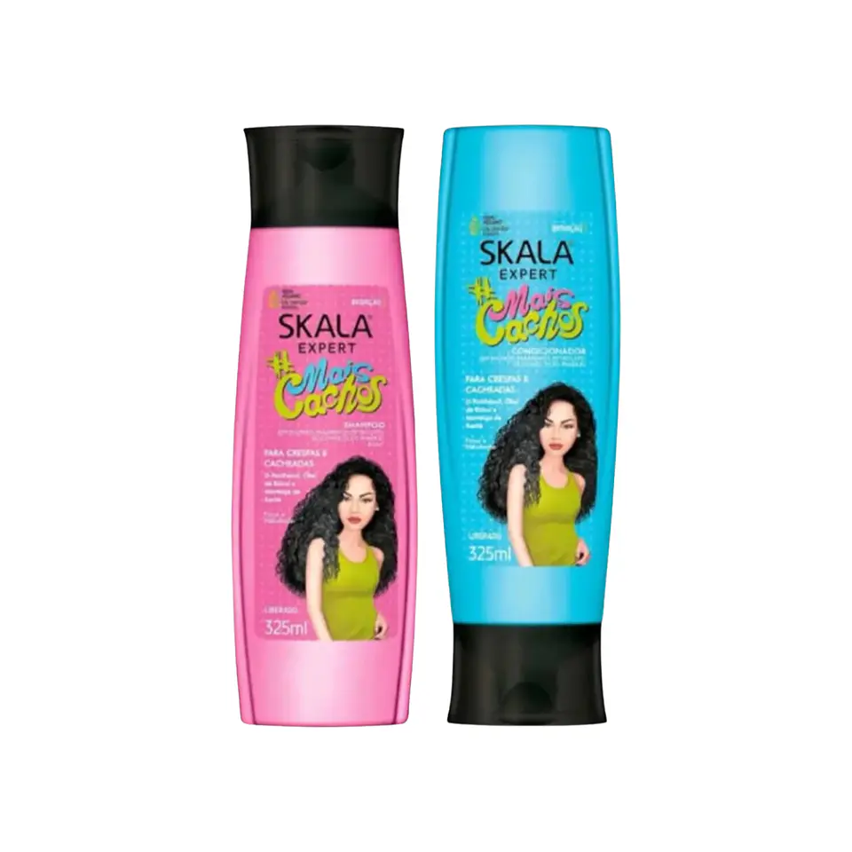 Kit Shampoo Y Acond Rizos Perfectos Mais Cachos Skala Expert 3