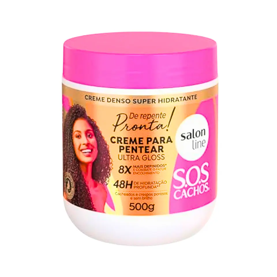 Kit SOS Cachos Ultra Gloss De Repente Pronta 5