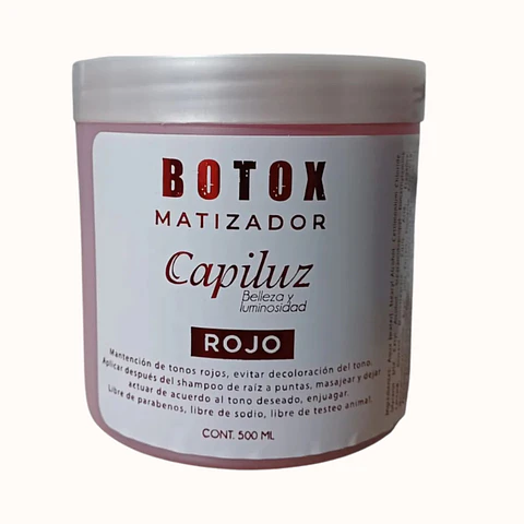 B-tox Matizador Rojo 500 ml 