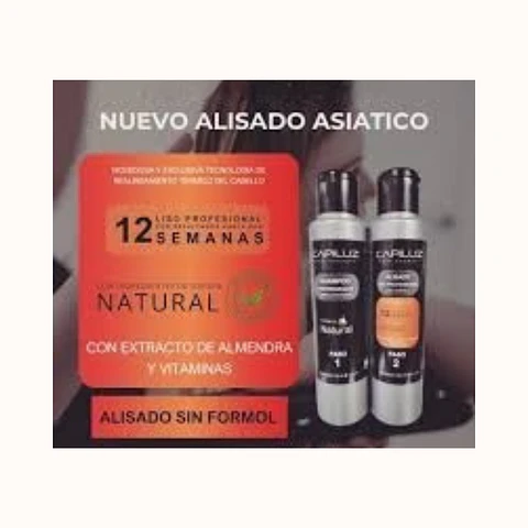 Kit De Alisado Asiatico sin Formol 700ml