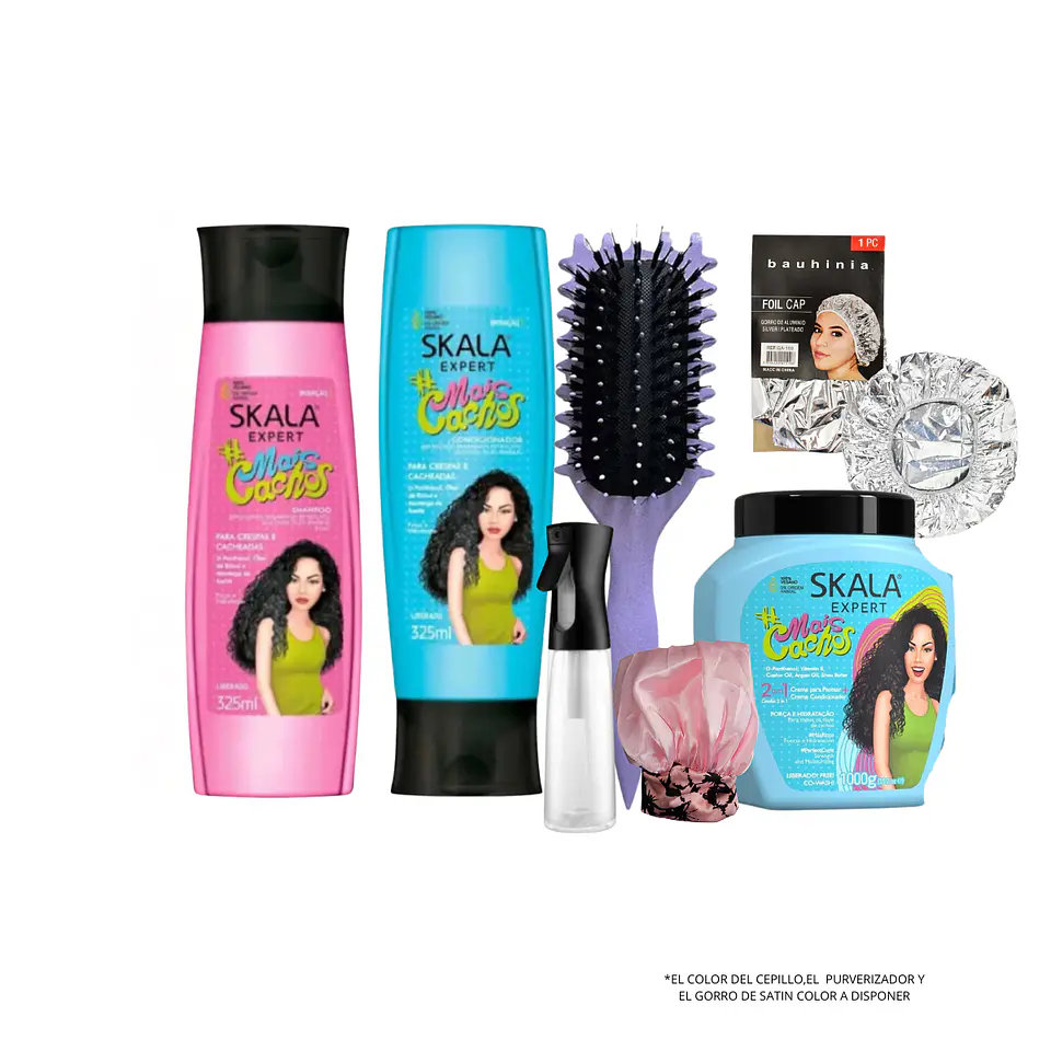 Pack Mais Cachos Con Accesorios  1