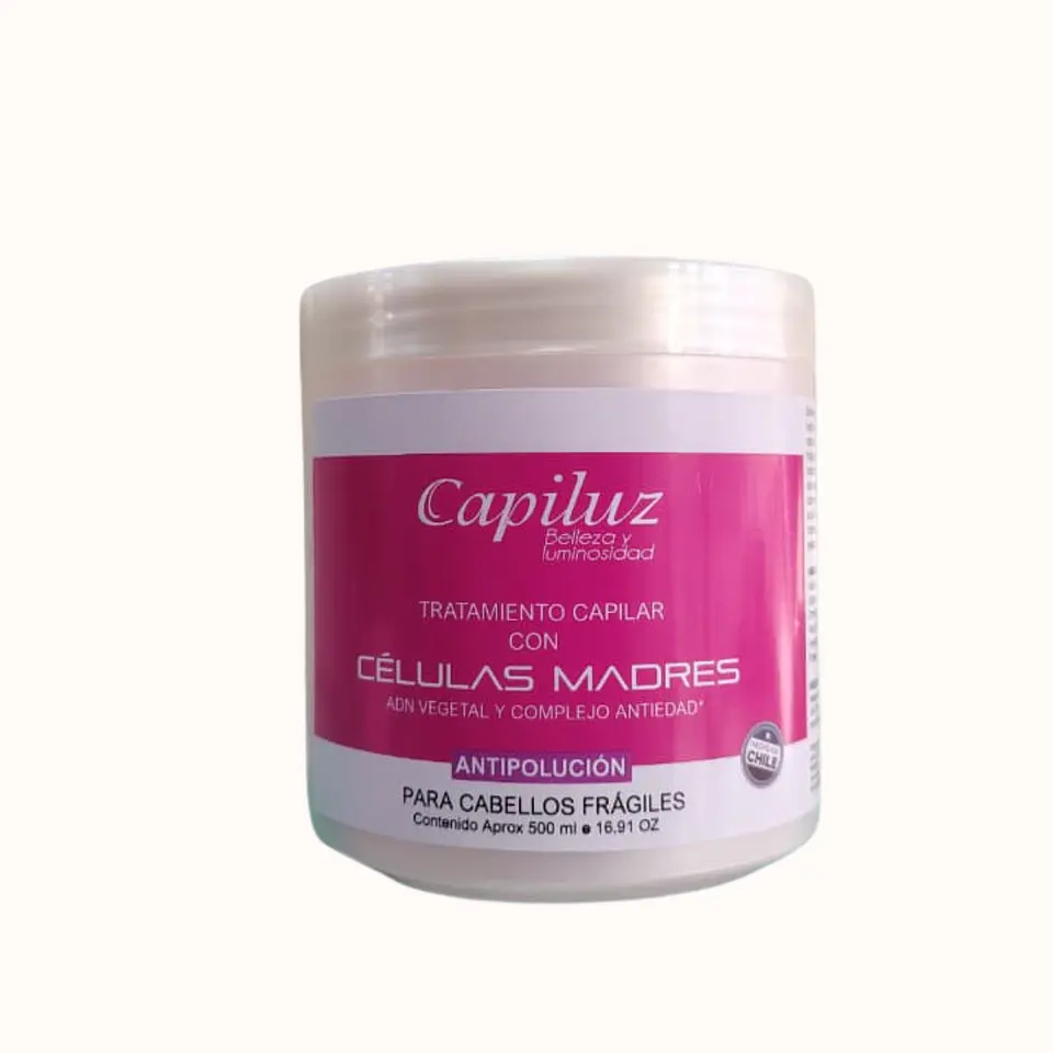 Tratamiento capilar con Celulas Madres Adn Vegetal y Complejo Antiedad 1