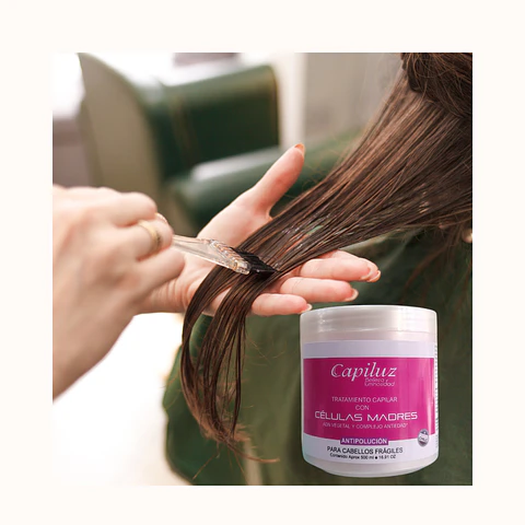 Tratamiento capilar con Celulas Madres Adn Vegetal y Complejo Antiedad