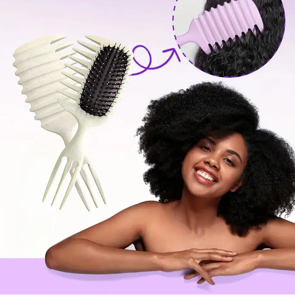Cepillo para Cabello Afro o rizados 7