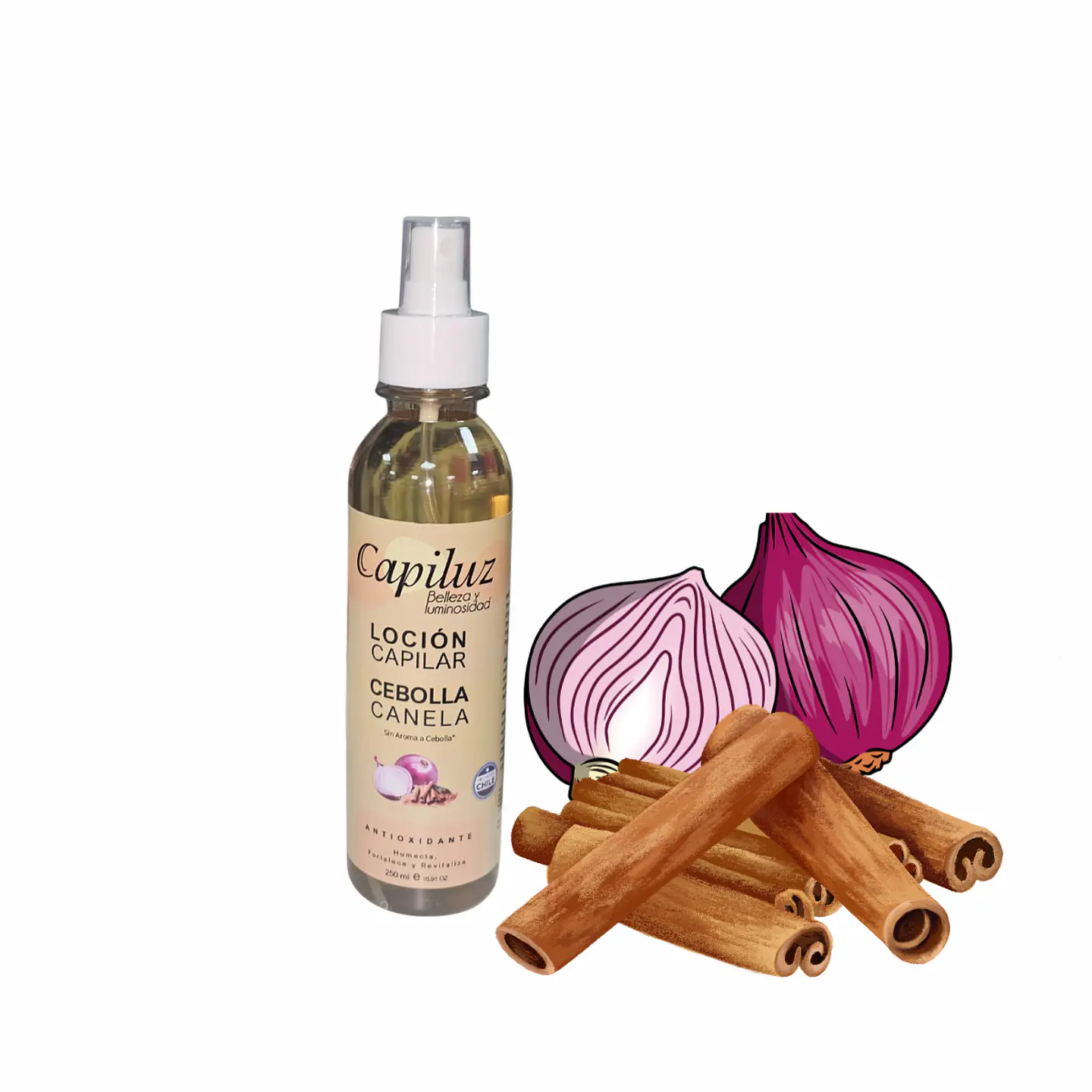 Kit Crecimiento y Fuerza Capilar Para Cabello Débil con Caída cebolla canela 5