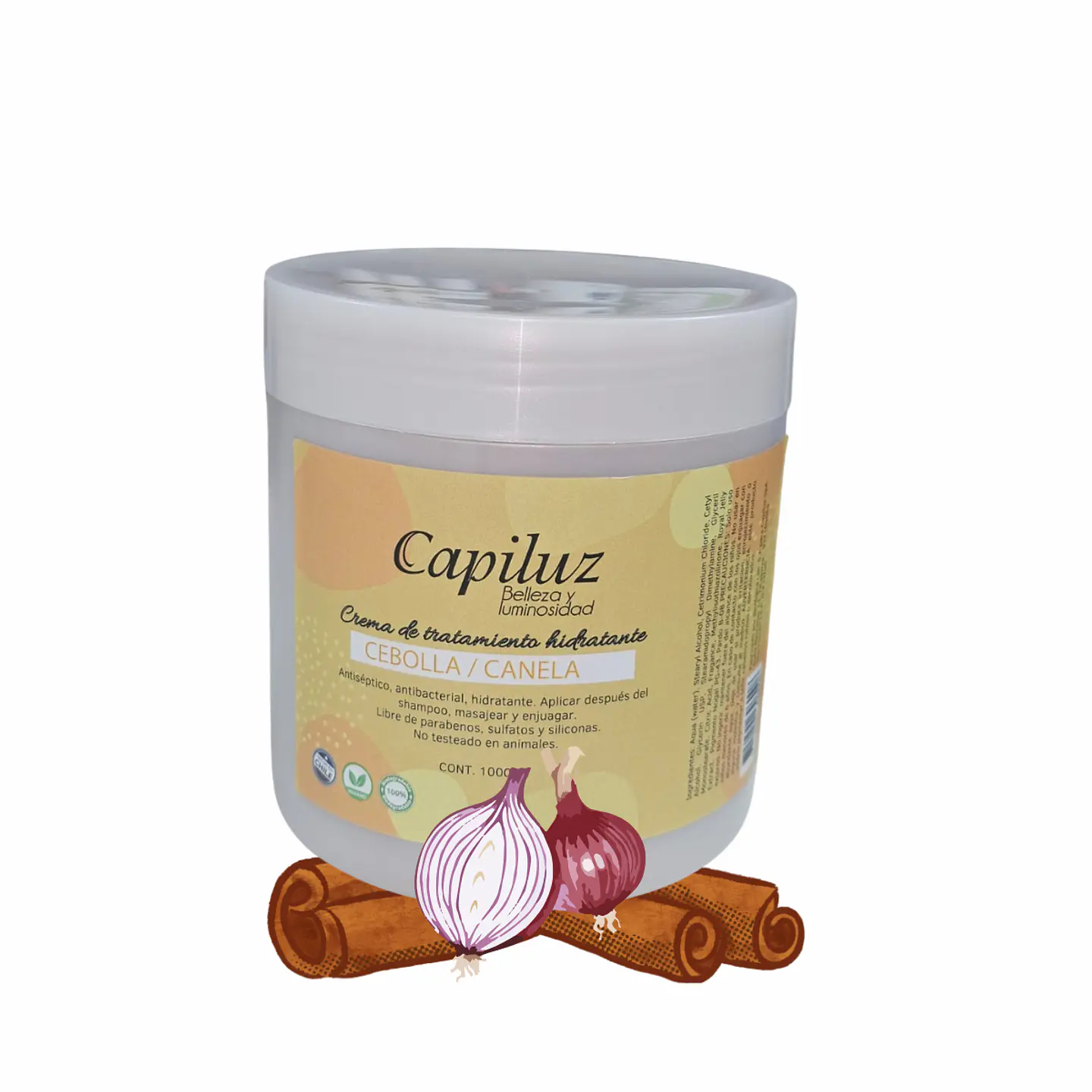 Kit Crecimiento y Fuerza Capilar Para Cabello Débil con Caída cebolla canela 7