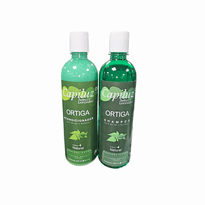 Pack Fortalecedor Ortiga Shampoo y Acondicionador Contra la Caída