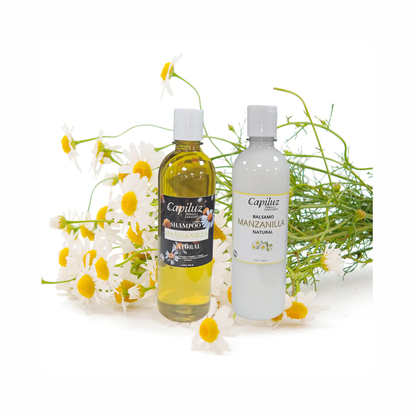 Pack Shampoo y Acondicionador Manzanilla Realza el Brillo y los Reflejos 3