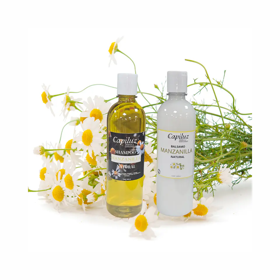 Pack Shampoo y Acondicionador Manzanilla Realza el Brillo y los Reflejos 3