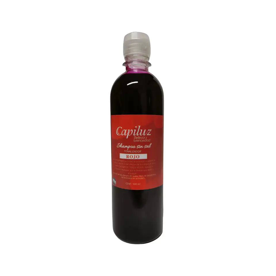 Shampoo Tonatlizador Rojo 500 ml 1