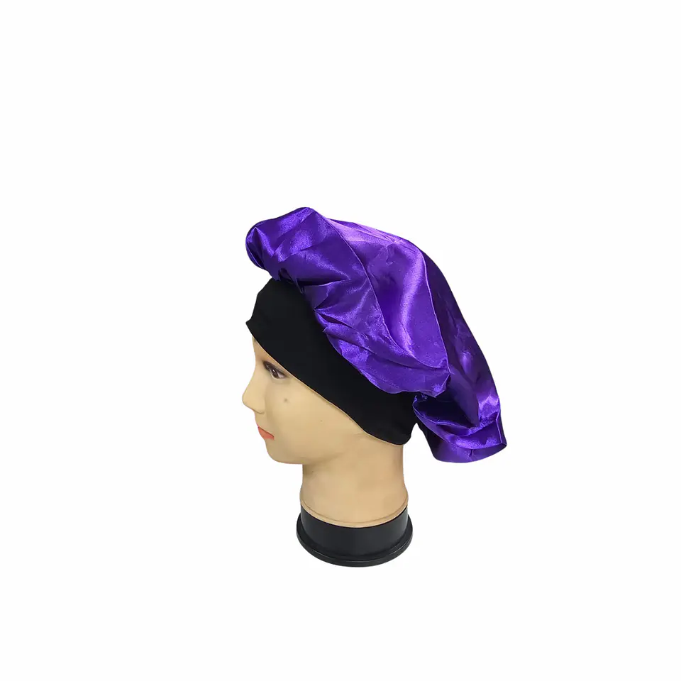 Gorro de Satín Anti-Frizz Máxima Protección Nocturna del Cabello 9