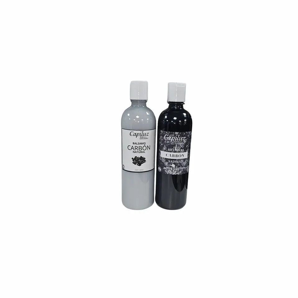 Pack Carbón Shampoo + Acondicionador Limpieza Profunda y Antigrasa 4