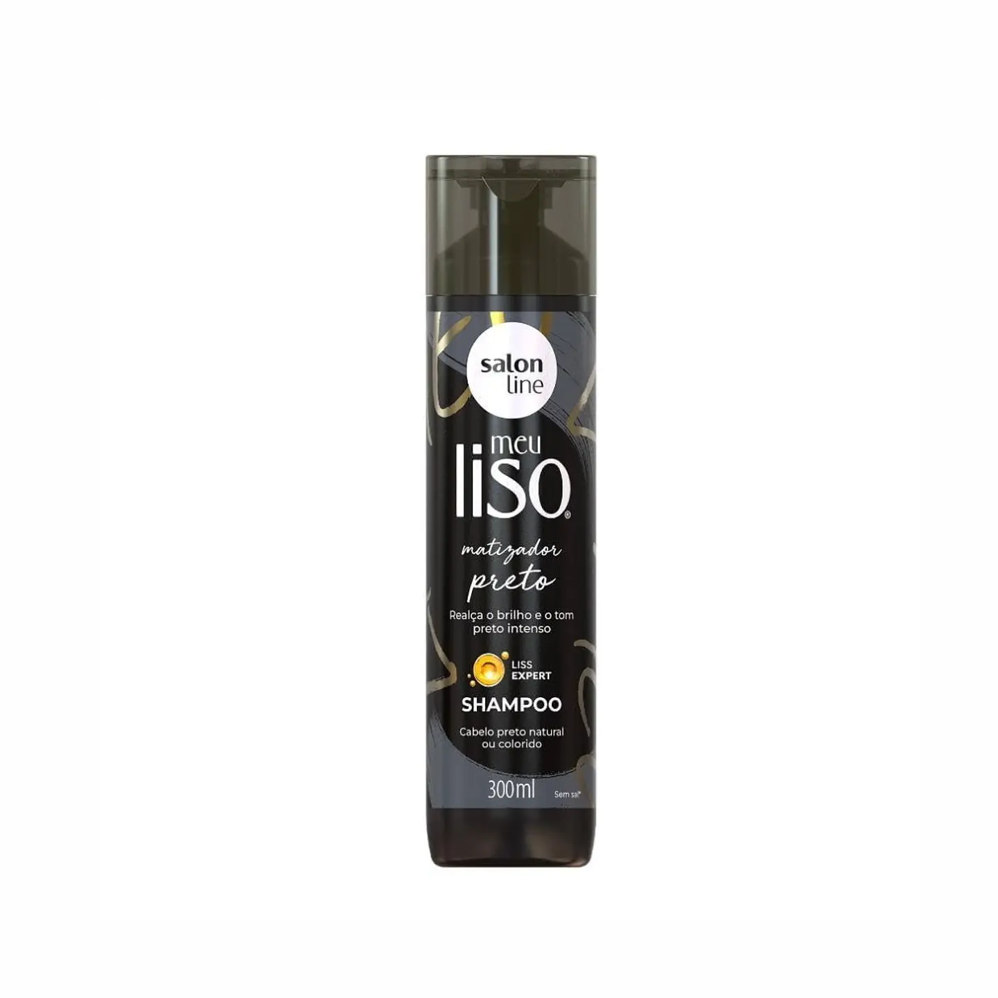 Pack shampoo Acondicionador y Mascara Matizadora Negro Salon Line 2