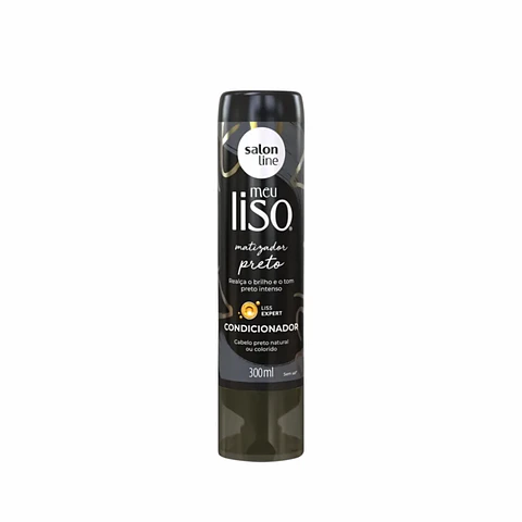 Pack Shampoo y Acondicionador Matizador Preto Meu Liso