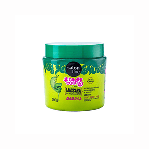 Mascarilla Capilar Hidratacion Maxima Reparacion y Antifriz Babosa 500g Salon line 