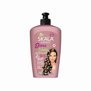 Crema de Peinar 3 en 1 Dona Con protector Termico skala 250 grs