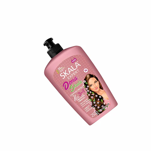 Crema de Peinar 3 en 1 Dona Con protector Termico 250g