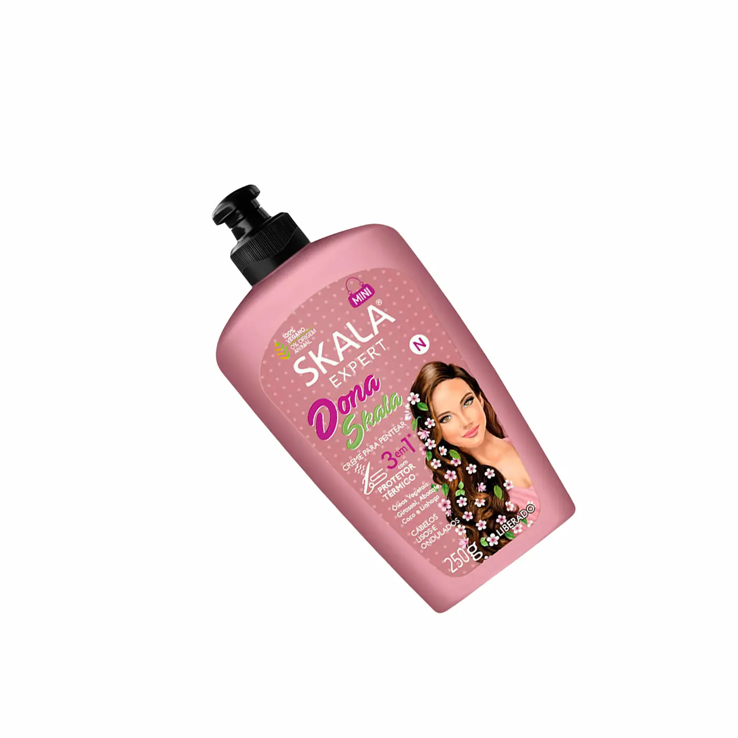 Crema de Peinar 3 en 1 Dona Con protector Termico 250g 2
