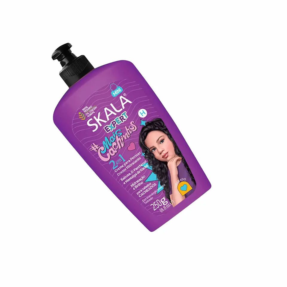 Crema de Peinar 2 en 1 Mais Cachinhos 250g 2