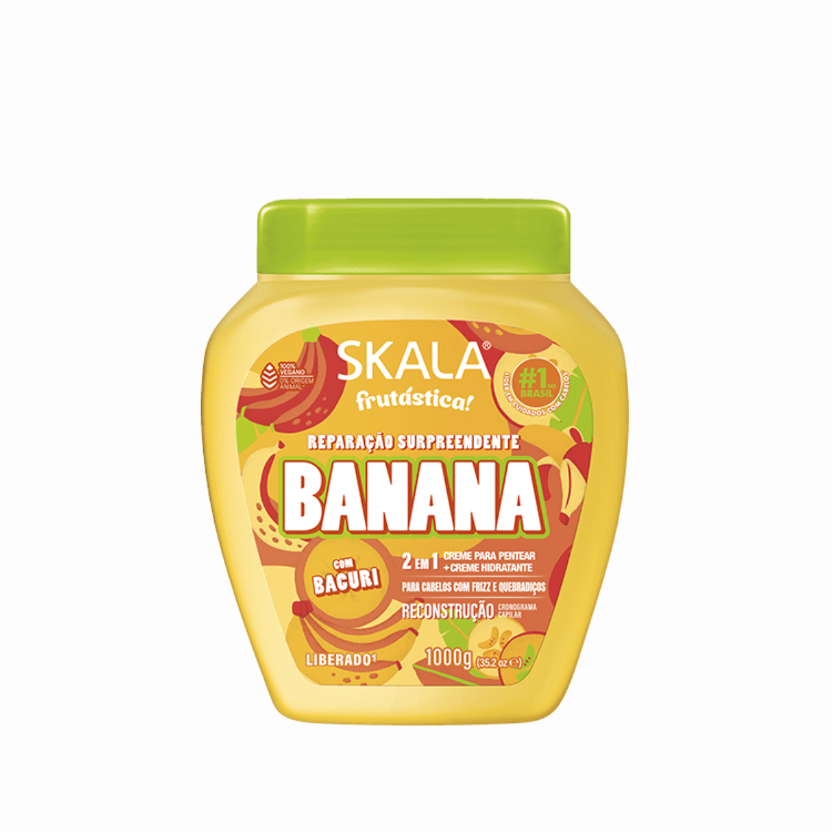 Mascara Banana Y Bacuri 2en1 1kg 2