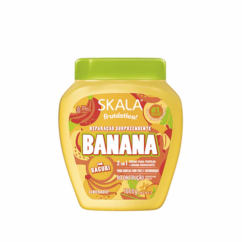 Mascara Banana Y Bacuri 2 en 1 - 1kg