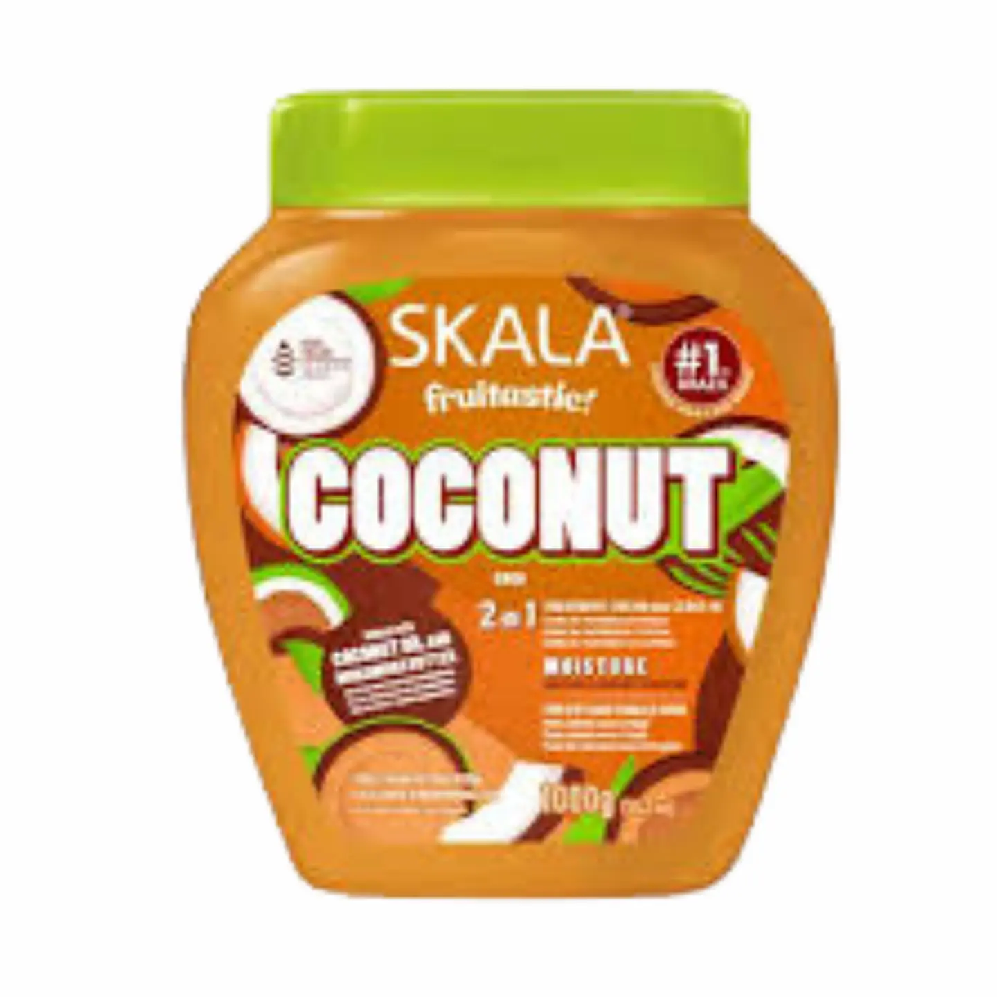 Máscara y crema de peinar skala 2 en 1 Coconut (oleo de coco) 1k 3