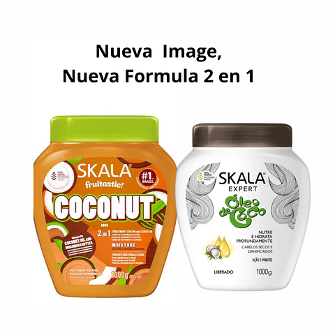 Mascara Coconut Hidratacion Profunda 2 en 1 - 1k