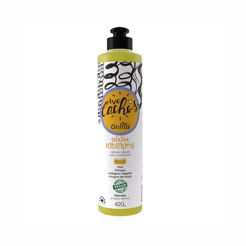 Gelatina Para Rizos Acidificante Amo Cachos 420ml