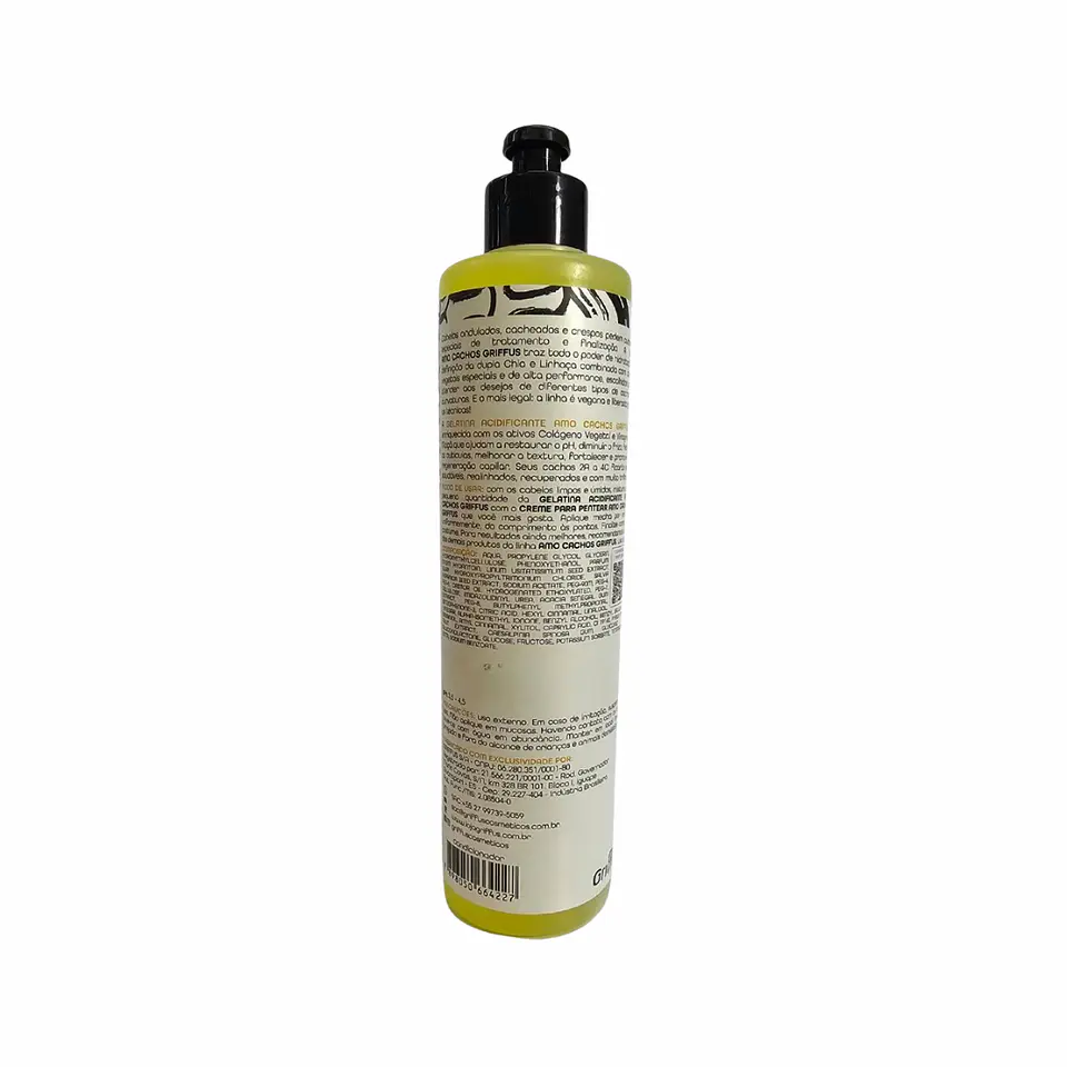 Gelatina Para Rizos Acidificante Amo Cachos 420ml 3