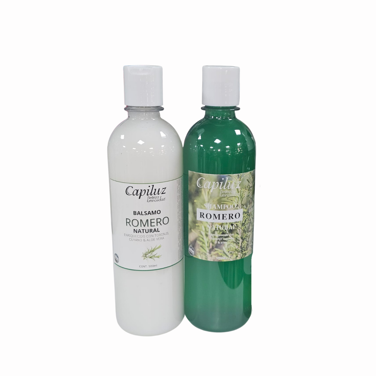 Pack Shampoo Y Acondicionador Romero Anticaída Crecimiento Cabello Fuerte y Abundante 1