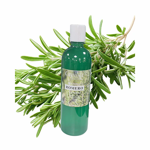 Shampoo de Romero Anticaída Crecimiento Cabello Fuerte y Abundante