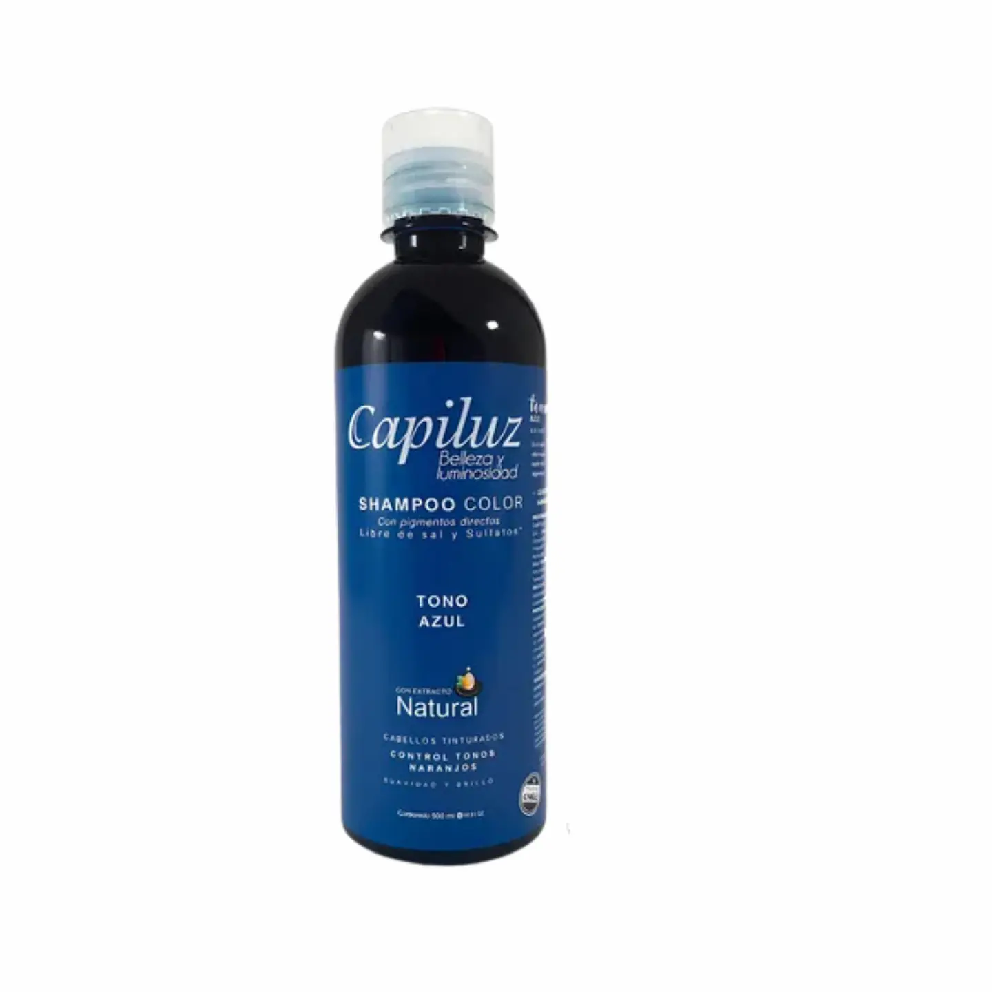 Pack Shampoo Matizador Azul + B-tox Matizador Azul. 2