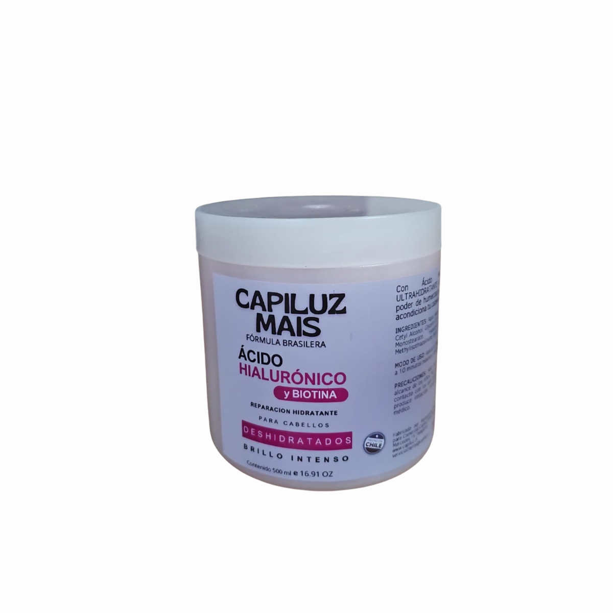 Tratamiento Capilar Acido Hialuronico y Biotina  Brillo Intenso 1