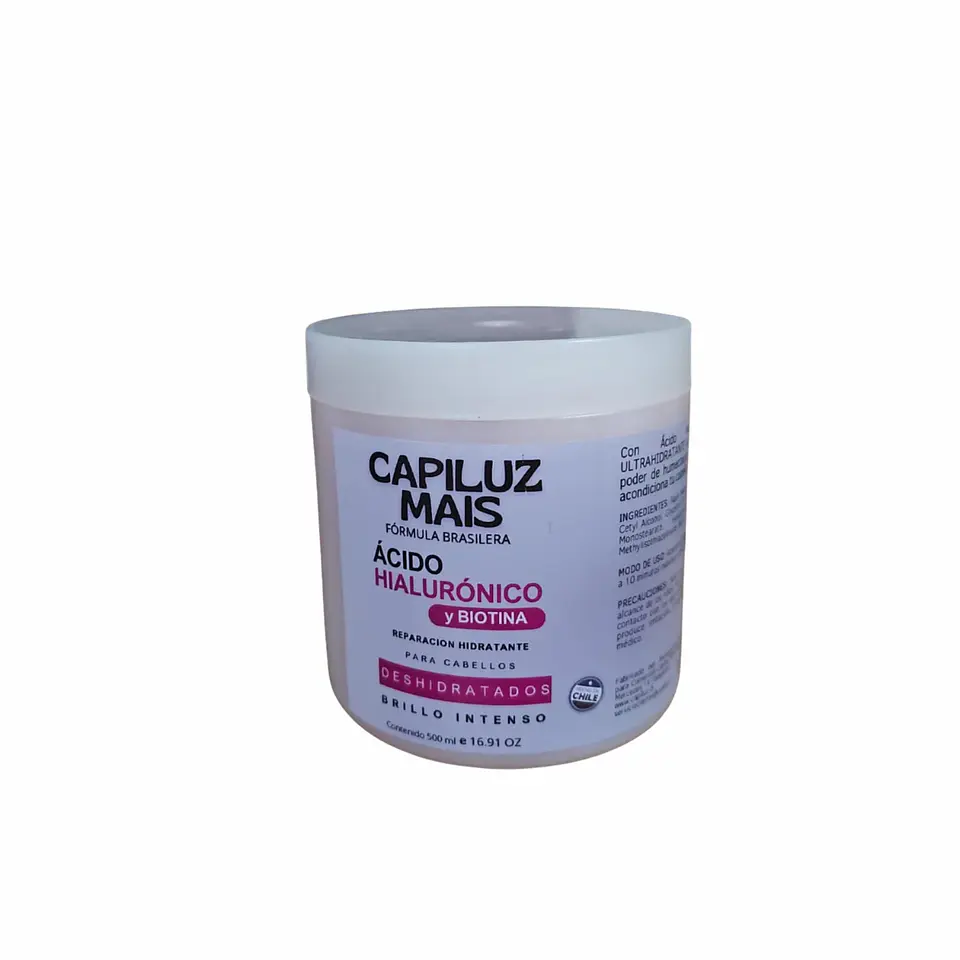 Tratamiento Capilar Acido Hialuronico y Biotina  Brillo Intenso 1