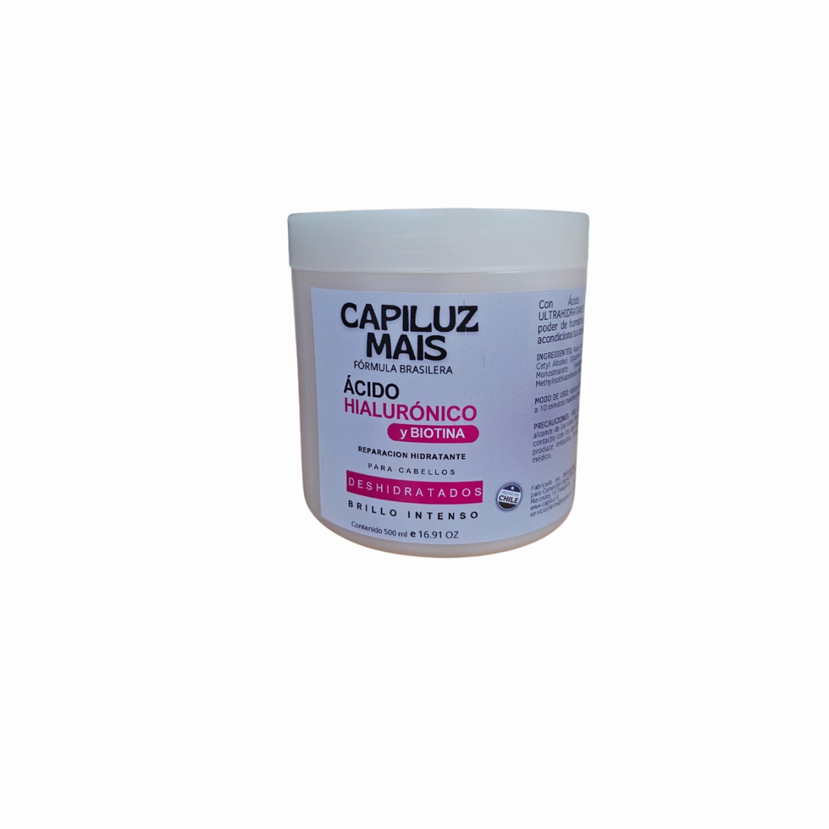 Tratamiento Capilar Acido Hialuronico y Biotina  Brillo Intenso 3