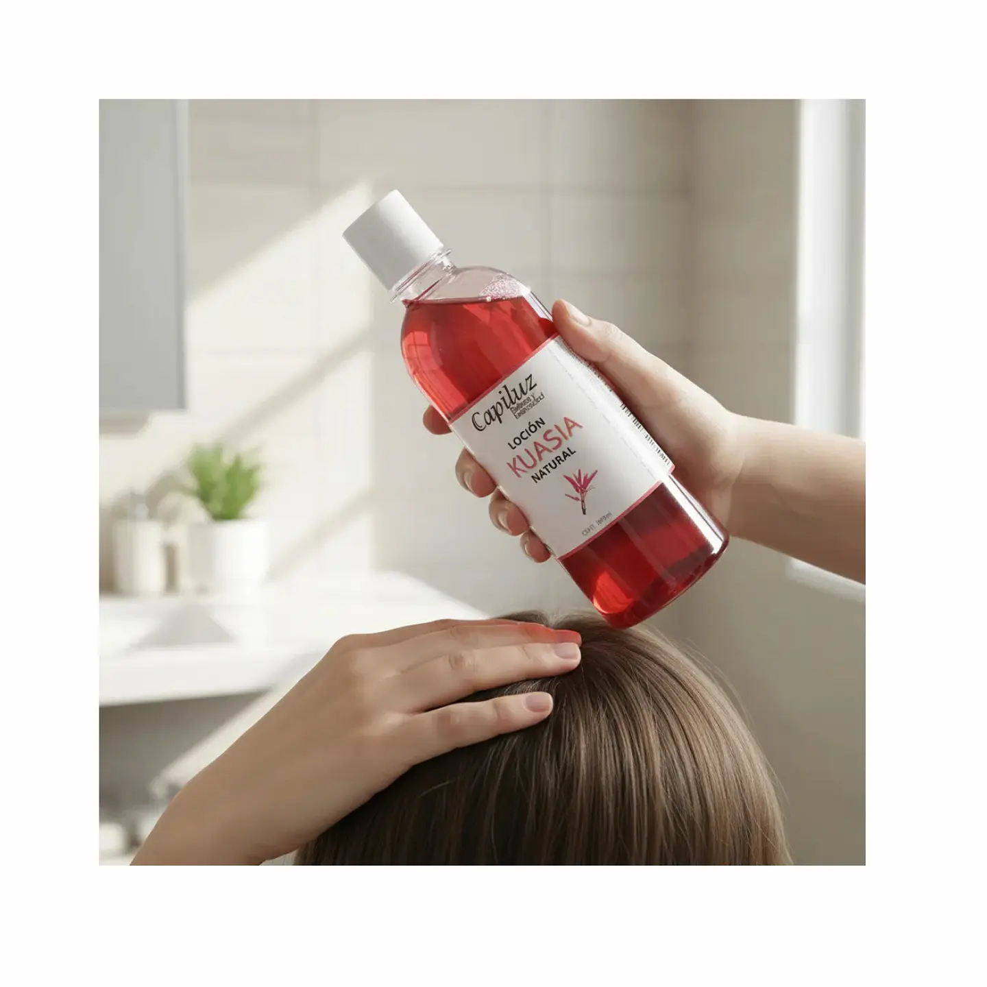 Locion Natural de Kuasia Ayuda a Prevenir y Combatir la Pediculosis 3