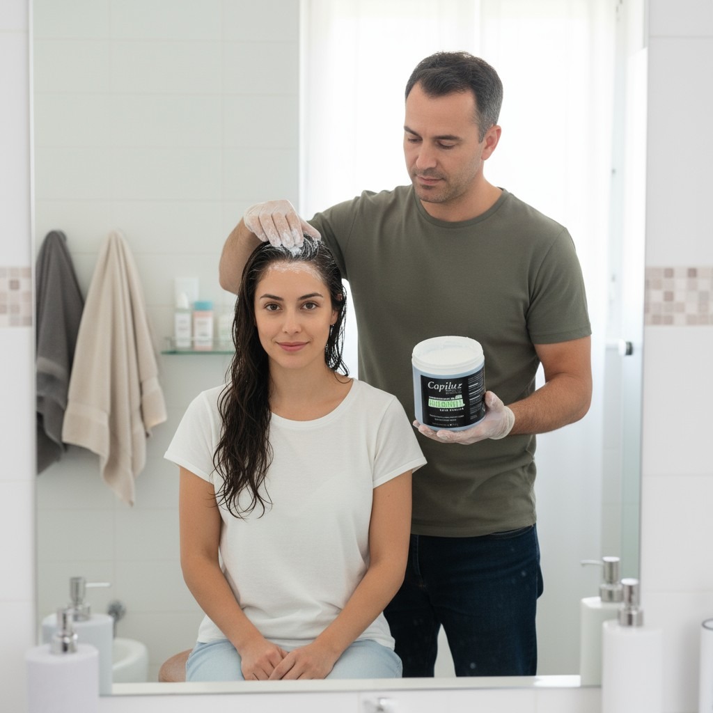 Tratamiento Capilar Con 5 % Minoxidil  y Salvia Estimula el Crecimiento Capilar 5