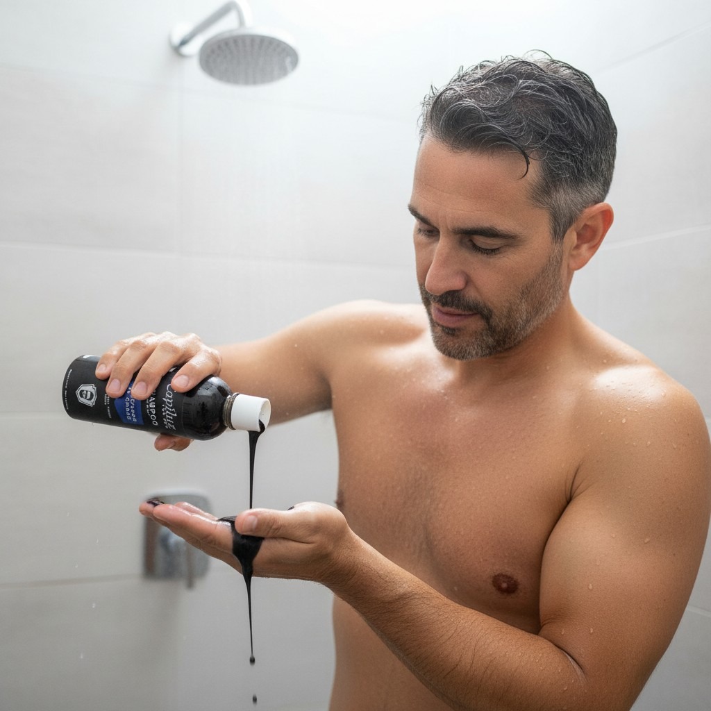 Shampoo Matizador de Canas Men 3