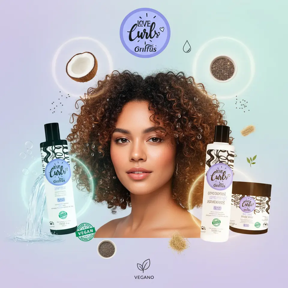 Tripack Shampoo + Acondicionador + Mascarilla Amo Cachos 2A a 4C 8