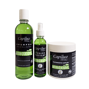 Tratamiento Minoxidil 5% Pack Fórmula Avanzada para Densidad Capilar